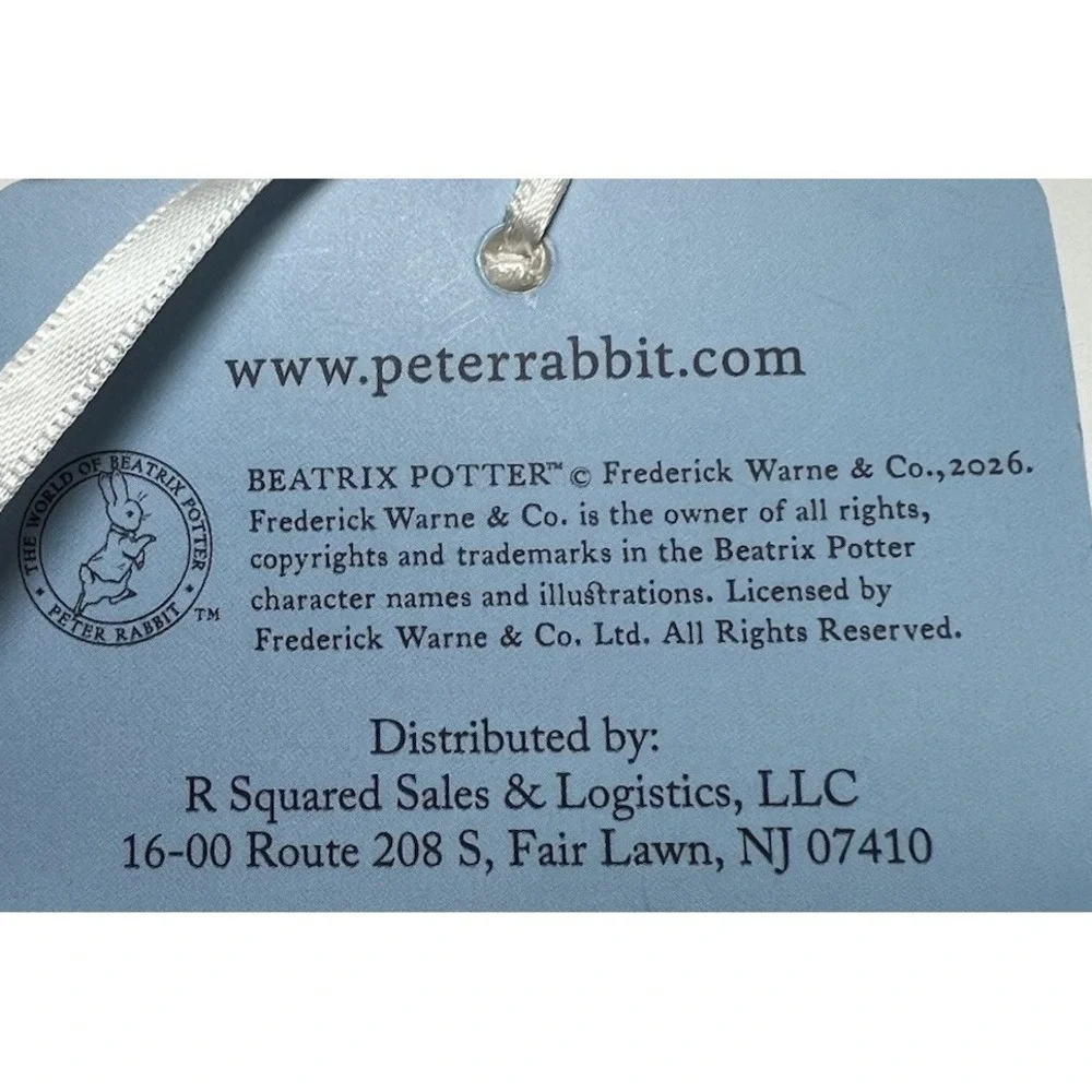 4 NEW Zrike Beatrix Potter PETER RABBIT Easter Spring 6